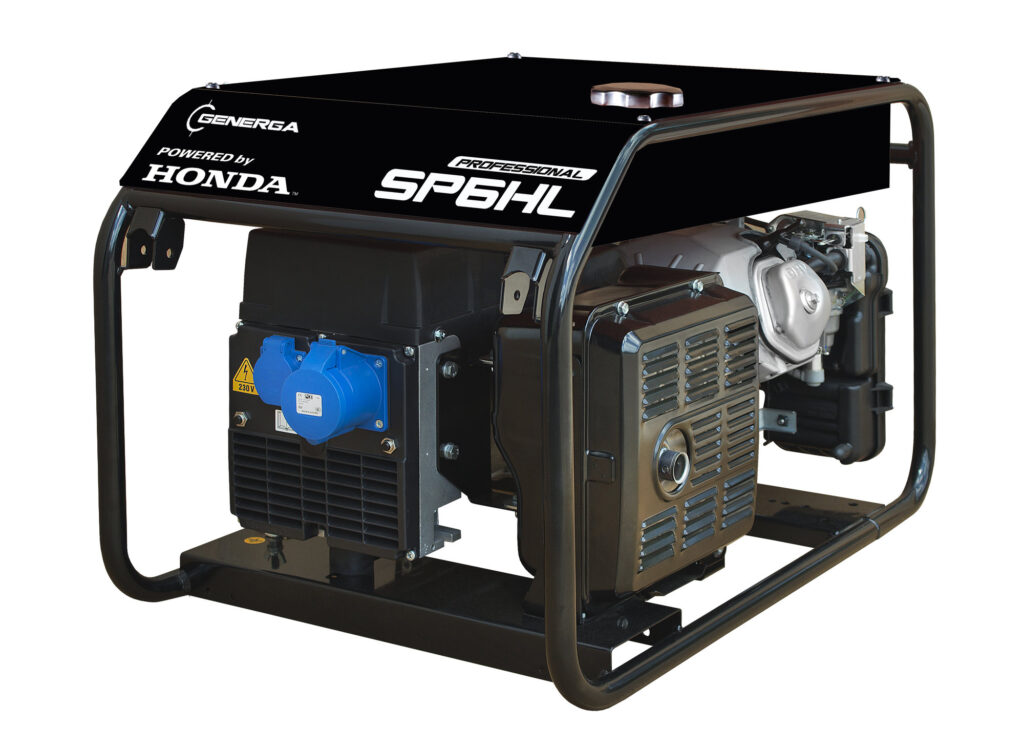 Honda - Rámová profesionální elektrocentrála SP 6 HL