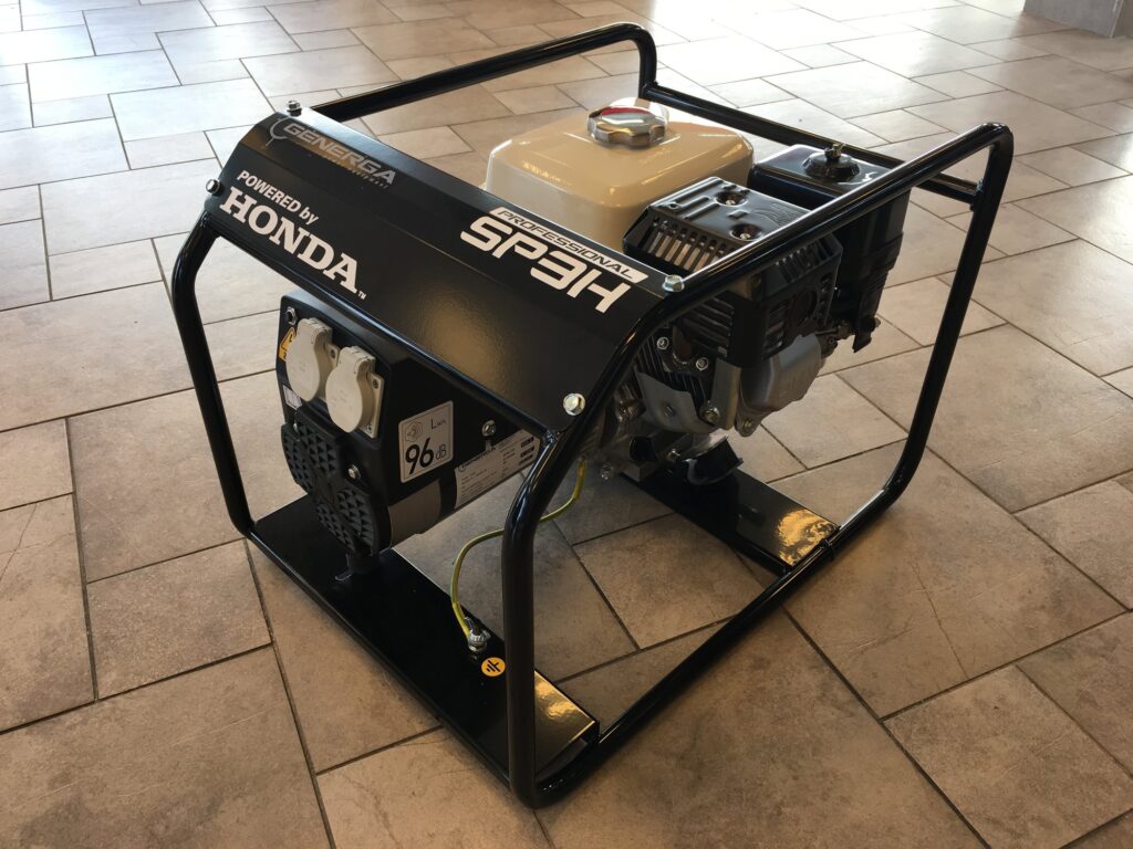 Honda - Rámová profesionální elektrocentrála SP 3 H