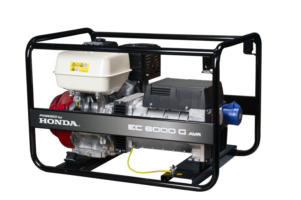 Honda - Rámová profesionální elektrocentrála EC 6000G AVR