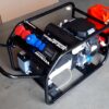 Honda - Rámová profesionální elektrocentrála TP 12 HP AVR s podvozkem