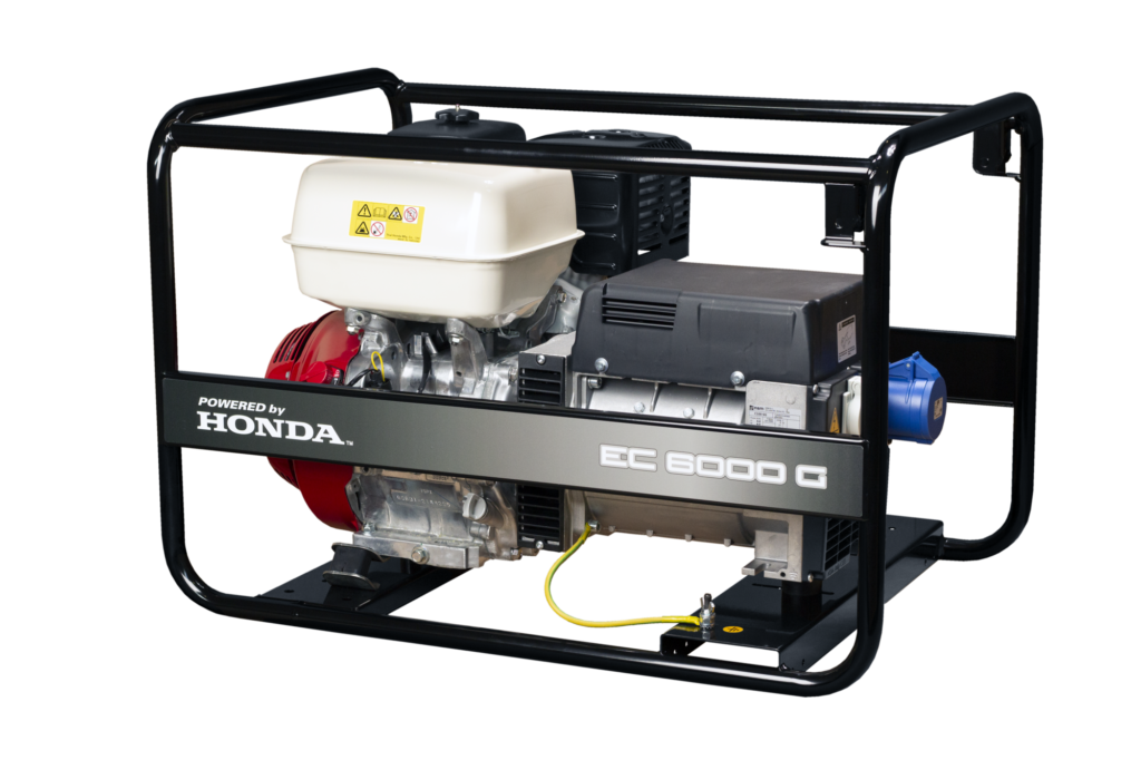 Honda - Rámová profesionální elektrocentrála EC 6000G