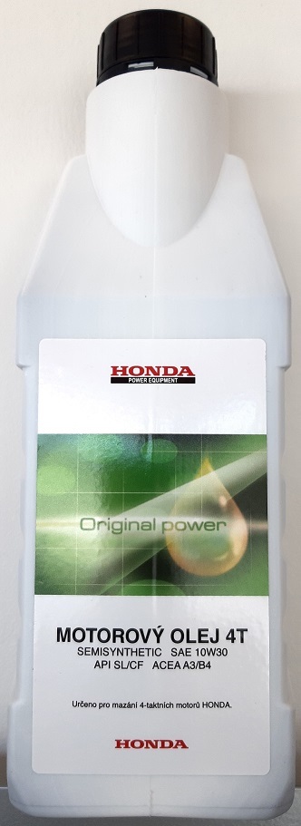 Honda - Olej motorový Honda, 0,6 L - SAE10W30 API SL/CF