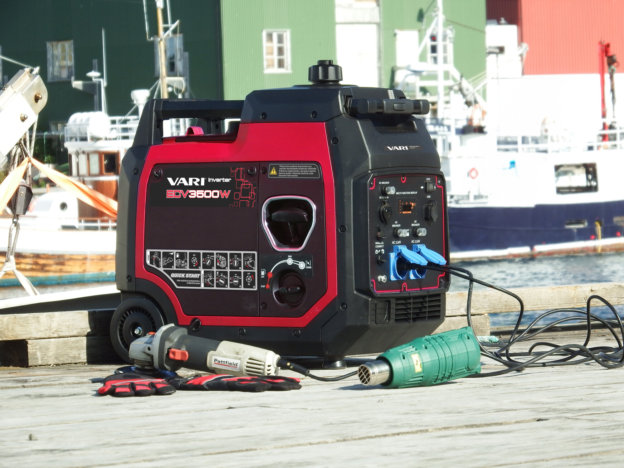 Vari - Elektrocentrála ECV 3500 W Vari - Elektrocentrála ECV 3500 W