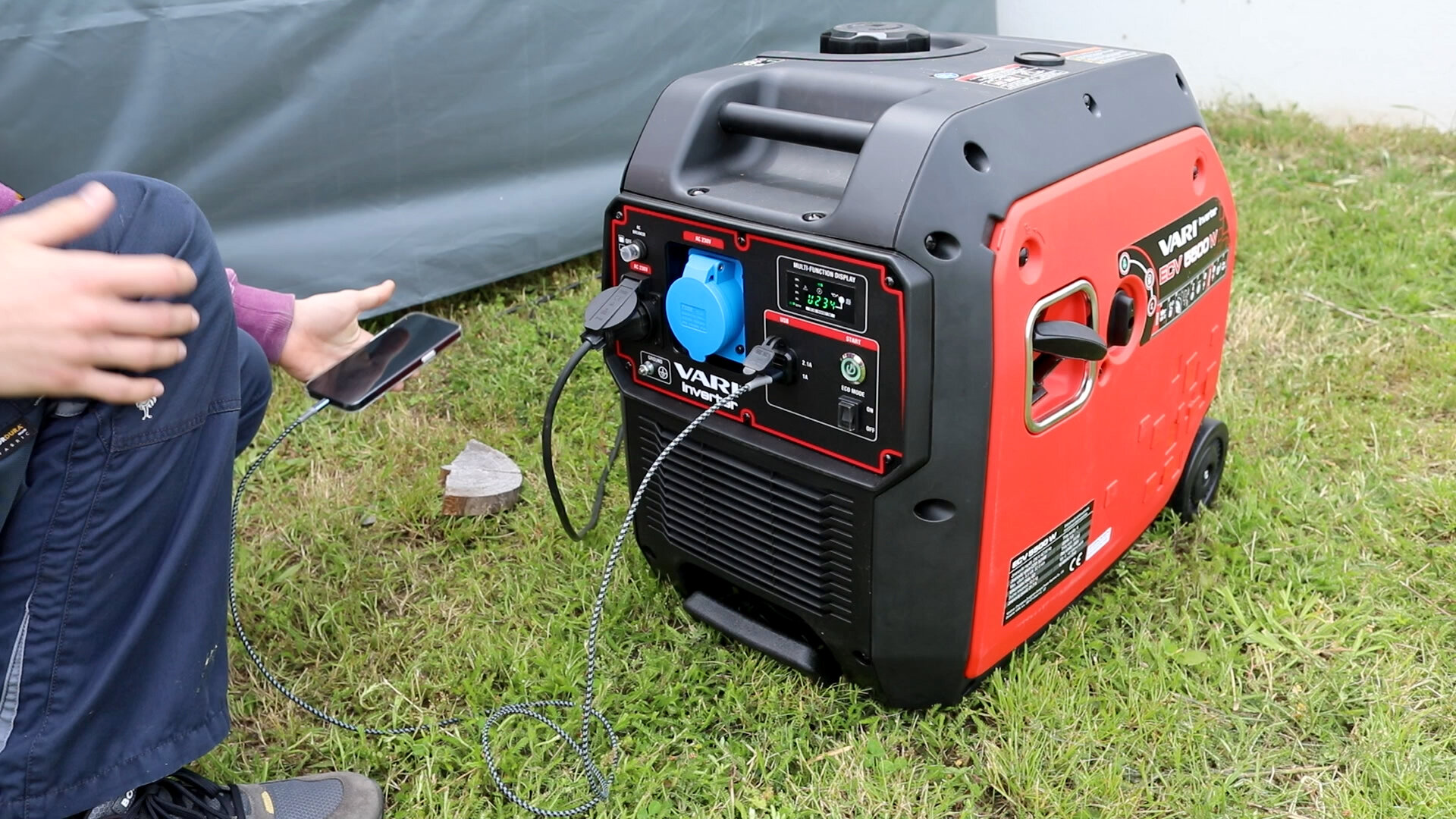 Vari - Elektrocentrála ECV 5500 W Vari - Elektrocentrála ECV 5500 W