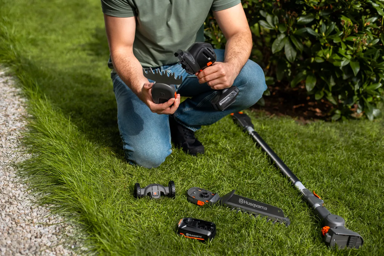 Husqvarna - Akumulátorový plotostřih Aspire™ S20-P4A s akumulátorem a nabíječkou